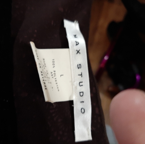 Brown print sleeveless dress. - Picture 8 of 8